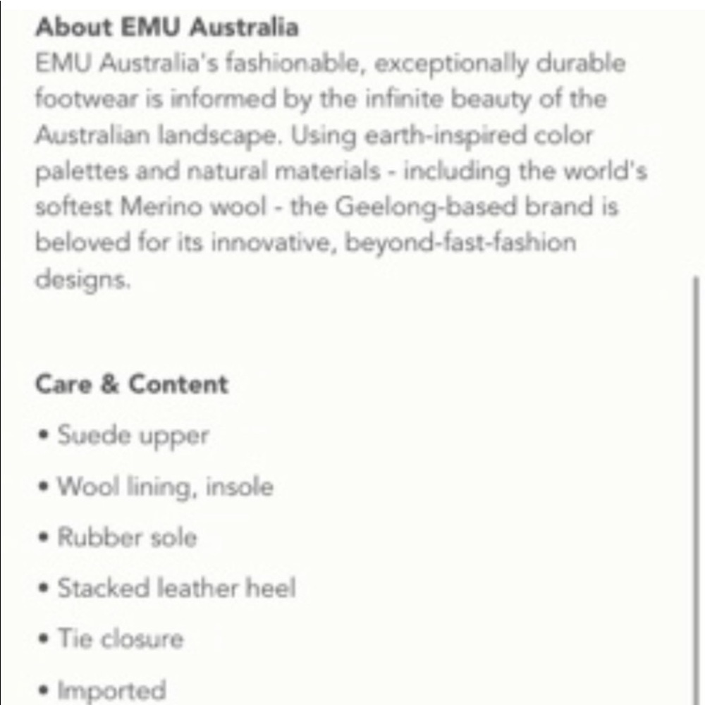 NIB EMU Australia Wool, Suede, WATERPROOF, Billington Suede Lace Up Warm Boots 7 - Picture 15 of 15